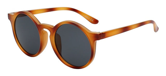 XIU Classic Round Vintage Sunglasse Women Brand Designer Female Glasses Retro Fashion Sunglasses Top Quality UV400