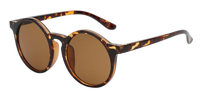 XIU Classic Round Vintage Sunglasse Women Brand Designer Female Glasses Retro Fashion Sunglasses Top Quality UV400