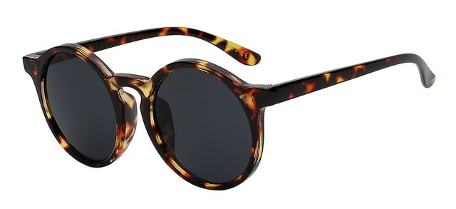 XIU Classic Round Vintage Sunglasse Women Brand Designer Female Glasses Retro Fashion Sunglasses Top Quality UV400