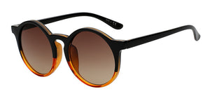 XIU Classic Round Vintage Sunglasse Women Brand Designer Female Glasses Retro Fashion Sunglasses Top Quality UV400