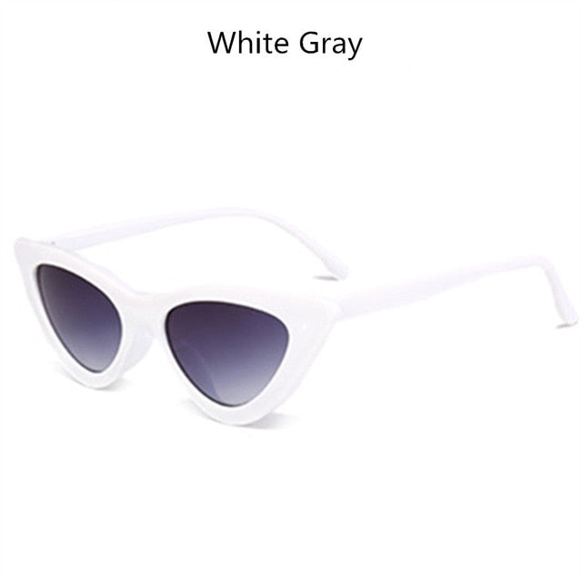 UVLAIK Fashion Cat Eye Sunglasses Women Brand Designer Vintage Retro Sun glasses Female Fashion Cateyes Sunglass UV400 Shades