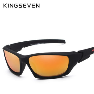 KINGSEVEN Fashion Polarized Sunglasses Men Luxury Brand Designer Vintage Driving Sun Glasses Male Goggles Shadow UV400