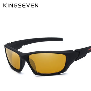 KINGSEVEN Fashion Polarized Sunglasses Men Luxury Brand Designer Vintage Driving Sun Glasses Male Goggles Shadow UV400