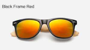 RTBOFY Retro Wood Sunglasses Men Bamboo Sunglass Women Brand Design Sport Goggles Gold Mirror Sun Glasses Shades