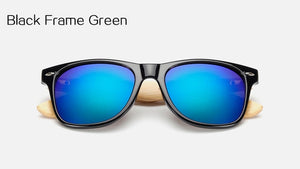 RTBOFY Retro Wood Sunglasses Men Bamboo Sunglass Women Brand Design Sport Goggles Gold Mirror Sun Glasses Shades