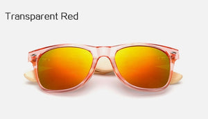 RTBOFY Retro Wood Sunglasses Men Bamboo Sunglass Women Brand Design Sport Goggles Gold Mirror Sun Glasses Shades
