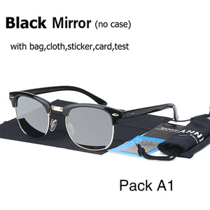 UV400 HD Polarized men women Sunglasses Classic fashion retro Brand Sun glasses Coating Drive Shades gafas De Sol Masculino