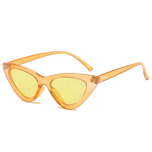 Owl City Vintage Women Sunglasses Cat eye Eyewear Brand Designer Retro Sunglass Female  Oculos de sol UV400 Sun glasses
