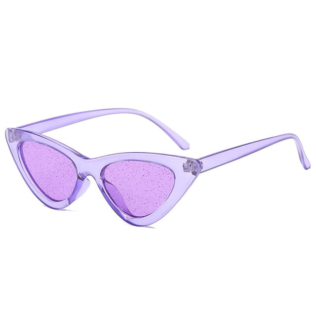 Owl City Vintage Women Sunglasses Cat eye Eyewear Brand Designer Retro Sunglass Female  Oculos de sol UV400 Sun glasses