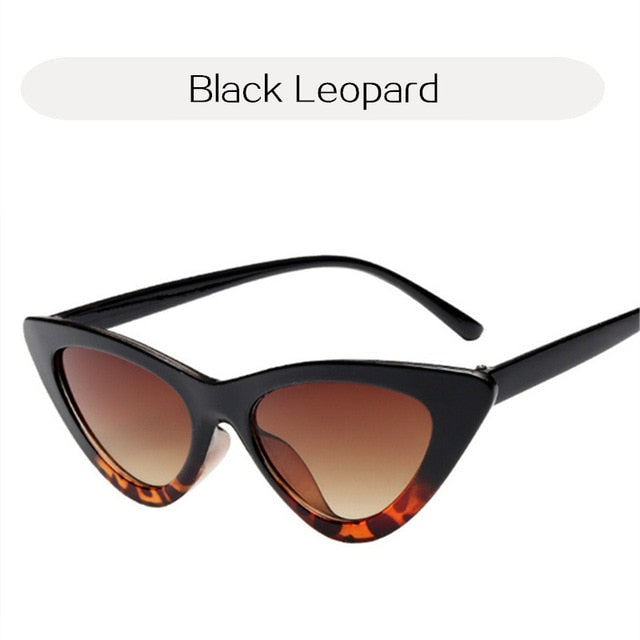UVLAIK Fashion Cat Eye Sunglasses Women Brand Designer Vintage Retro Sun glasses Female Fashion Cateyes Sunglass UV400 Shades