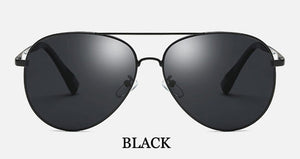 MIZHO Hot Elastic Support Leg Classic Aviation Metal Sunglasses Men Polarized UV400 Protector Drivers Car Sunglasses For Women