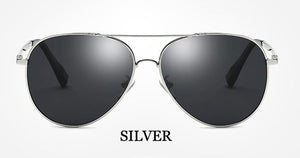 MIZHO Hot Elastic Support Leg Classic Aviation Metal Sunglasses Men Polarized UV400 Protector Drivers Car Sunglasses For Women