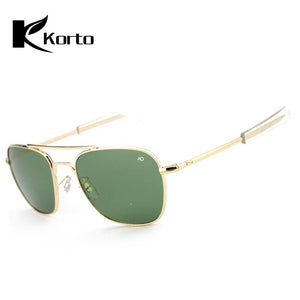 Pilot Sunglasses Fashion Men AO Sunglasses Aviation Zonnebril Mannen Douglas Macarthur Sun Glasses Outdoor Luxury Man Eyeglasses