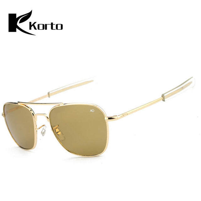 Pilot Sunglasses Fashion Men AO Sunglasses Aviation Zonnebril Mannen Douglas Macarthur Sun Glasses Outdoor Luxury Man Eyeglasses