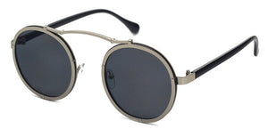 SHAUNA Popular Women Round Sunglasses Brand Designer Vintage Men Matte Frame Sun Glasses UV400