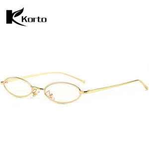90s Oval Sunglasses Small Round For Women 2018 Rihanna Fashion Tinted Red Men Glasses Ladies Vintage Eyeglasses Yellow Eyewear