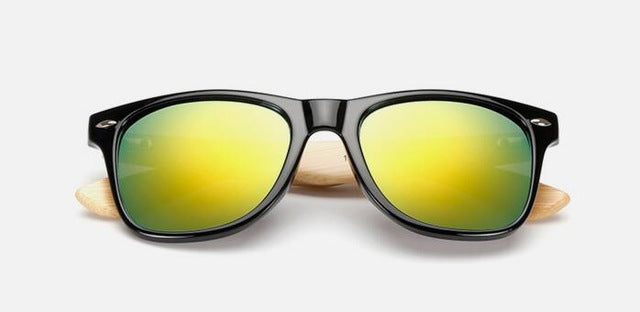 Ralferty Retro Wood Sunglasses Men Bamboo Sunglass Women Brand Sport Goggle Mirror Sun Glasses Shades lunette oculo Black Friday